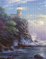 Ceaco - 8 in 1 Multipack - Thomas Kinkade - (2) Round 300 Piece, (4) 550 Piece, (1) 750 Piece (1) 1000 Piece Jigsaw Puzzles Ceaco