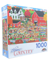RoseArt - Home Country - Plumly's Petting Farm - 1000 Piece Jigsaw Puzzle for Adults RoseArt