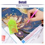 Bird Diamond Art Kits for Adults,DIY Hummingbird Diamond Painting Kits,Round Diamond Dots for Adult,5D Full Drill Painting Kit Art and Crafts for Adults Home Wall Decor 14 X 14inch CEUHROG