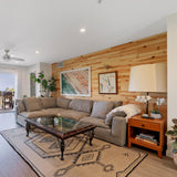 Timberchic Pine Wooden Wall Planks - Simple Peel & Stick Wall Covering Application for DIY Accent Wall & Home Improvement - Premium Modern Wall Paneling - (4" Wide - 20 Sq. Ft., Baxter Blonde) Timberchic