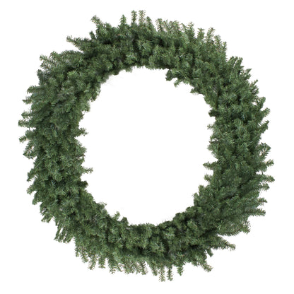 Northlight Canadian Pine Commercial Artificial Christmas Wreath - 6' - Unlit