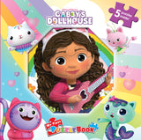 Gabby's Dollhouse My First Puzzle Book - Jigsaw Puzzles for kids, 10-page board book, 5 puzzles to enjoy Phidal