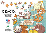 Ceaco – Bread Zodiac - 300 Piece Jigsaw Space Saver Puzzle – Puzzles for Smaller Spaces and Surfaces Ceaco