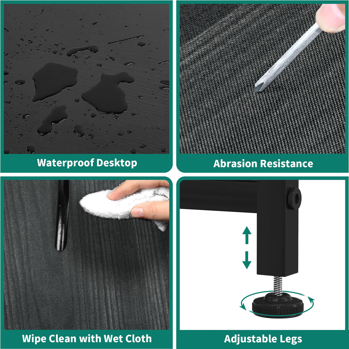 YITAHOME 10 Drawer Dresser - Fabric Storage Tower, Organizer Unit for Living Room, Hallway, Closets - Sturdy Steel Frame, Wooden Top & Easy Pull Fabric Bins YITAHOME