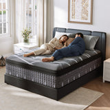 Niceclub 12 Inch Queen Mattress, Hybrid Memory Foam Innerspring Bed with Cooling Gel & Edge Support, Medium Firm Mattress in a Box for Side Sleeper, Back Pain Relief, CertiPUR-US Certified Niceclub