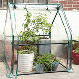 Gardzen Mini Greenhouse Heavy Duty Portable Green House, Clear Tent Indoor or Outdoor for Plants 36.2”(L) x36.2”(W) x42.5”(H) Gardzen