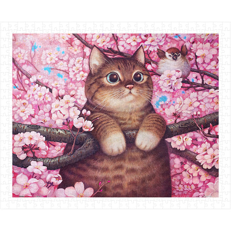 Pintoo Jigsaw Puzzles 500 Piece for Adults - Phoenix Chan - Spring Arrives Beautiful Plastic Puzzle for Home Decor Zero Dust Easy Storage [H3209] Pintoo