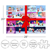 AQUARIUS Peanuts Charlie Brown Puzzle (1000 Piece Jigsaw Puzzle) - Glare Free - Precision Fit - Officially Licensed Peanuts Merchandise & Collectibles - 20 x 28 Inches AQUARIUS