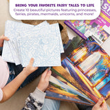 Foiltastic Art & Craft Set for Kids – Fun Mess-Free Kit with Fairy-Tale Foam Stickers & Foil Sheets, Creative Game for Girls & Boys Ages 4, 5, 6, 7, 8, 9 with Unicorns, Princesses, Pirates, Mermaids Clever Fox Play