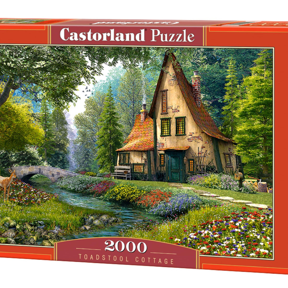 Puzzle Toadstool Cottage 2000 Pieces – WoodArtSupply