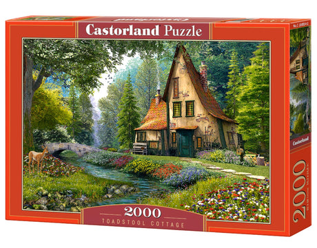 Puzzle Toadstool Cottage 2000 Pieces Castorland