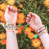 Make It Real: Neo-Brite Chains & Charms Kit - Create 10 Unique Cord & Tassel Charm Bracelets, 195 Pieces, Includes Play Tray,DIY Playful Charm & Jewelry Kit, Tweens & Girls, Arts & Crafts, Ages 8+ Make It Real