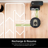 Shark AV2501AE AI Robot Vacuum with XL HEPA Self-Empty Base, Bagless, 60-Day Capacity, LIDAR Navigation, Perfect for Pet Hair, Compatible with Alexa, Wi-Fi Connected, Carpet & Hard Floor, Black Shark