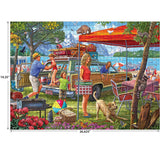 RoseArt - Kodak Premium - Family Beach Vacation - 1000 Piece Jigsaw Puzzle for Adults RoseArt