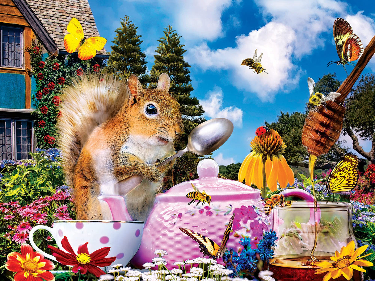 Masterpieces 300 Piece EZ Grip Jigsaw Puzzle - More Honey Please - 18"x24" Masterpieces