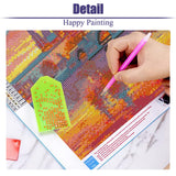 5D Large Diamond Painting,Fantasy Large Diamond Art Kits for Adults,DIY Full Drill Crystal Rhinestone Arts and Crafts,Waterfall mountain Art Painting with Diamond Home Wall Decor 27.5 X 15.7inch pchmcu