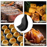 VITUER Silicone Basting Pastry Brush, 5 PCS Colorful Silicone Food Brush for Baking Cooking BBQ Grill Spread Oil Butter Sauce, Heat Resistant, Dishwasher Safe (5Pack, Rainbow Colors) VITUER