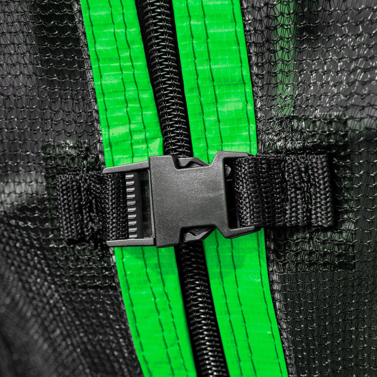 1500 LBS 16FT Outdoor Trampoline for Kids and Adults with Safety Enclosure Net, Basketball Hoop and Ladder (Green) Awlstar