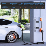 Nilight EV Charger Adapter Cord 30 Amp to 50 Amp 3 Prong Pure Copper Old Dryer Outlet to EV Plug Conversion Heavy Duty 10 Gauge Wire 10-30P 14-50R 30M/50F for Level 2 EV Charging Nilight