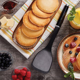 KitchenAid Classic Solid Turner, Black, 13.5x 3.3 Inch KitchenAid