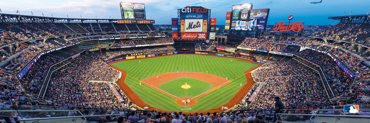 MasterPieces MLB New York Mets Stadium Panoramic Jigsaw Puzzle, Citi Field, 1000 Pieces Masterpieces