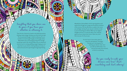 Manifestation Coloring Book: Think Positive, Color Creatively (Chartwell Coloring Books)