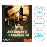 AQUARIUS Johnny Cash Puzzle (500 Piece Jigsaw Puzzle) - Glare Free - Precision Fit - Officially Licensed Johnny Cash Merchandise & Collectibles - 14 x 19 Inches AQUARIUS