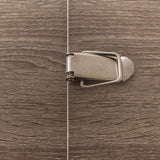 Mcltopz 106.3" Wood Expandable Dining Table for 8-12 Person, Modern Extendable Dining Room Table Large Rectangle Dining Table with Leaf Extension Pedestal Dining Table for Dining Room Kitchen Dark Oak Mcltopz