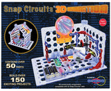 Snap Circuits 3D Illumination Electronics Exploration Kit | Over 150 STEM Projects | Full Color Project Manual | 50 Parts | STEM Educational Toys for Kids 8+ Snap Circuits