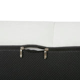 GDFStudio 122" Modern L-Shaped Sectional Sofa with Chaise Lounge,Skin-Friendly Fully Compressed Sponge Couch,High-Density Foam Cushions,Right Hand Facing,Lounge Seating for Living Room,Beige GDFStudio