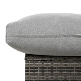 Tdewlye Multi-Person Outdoor Sofa Set, U-Shaped Aluminum Outdoor Sofa Set with Thick Cushions and Backrests, Modular Patio Sofa Set for Gardens, Backyards, and Balconies (Grey-AW) Tdewlye