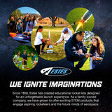 Estes 1295 Mean Machine Rocket-Building Kit, Advanced Flying-Rocket-Model Kit for Ages 10+ Estes