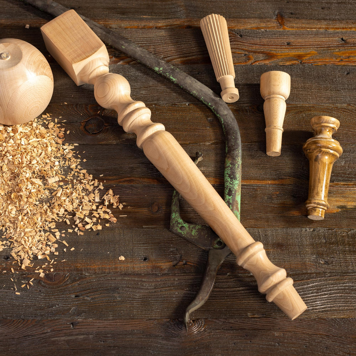 Farmhouse Wood Table Leg, Kitchen Island Legs, Dinner Table Legs, Bench Legs (26 Inch / 65 cm) Generic