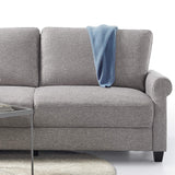 ZINUS Josh Sofa Couch, Easy, Tool-Free Assembly, Soft Grey Zinus