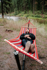 Stansport Cotton Blend Bahamas Hammock - Red (30800-60) Stansport