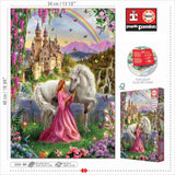 Educa 17985 Fairy and Unicorn Puzzle, 500 Pieces, Multicoloured, Piezas Educa