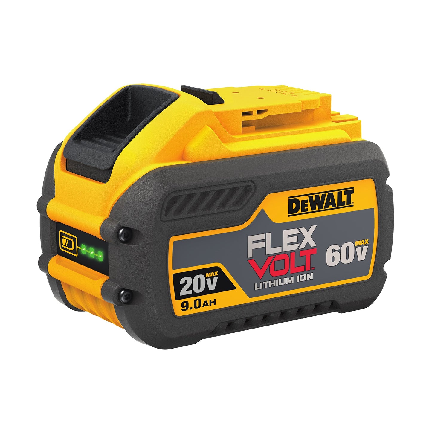 DEWALT DCB609Y 20V/60V Max* Flexvolt Lithium 9.0Ah Battery, - WoodArtSupply