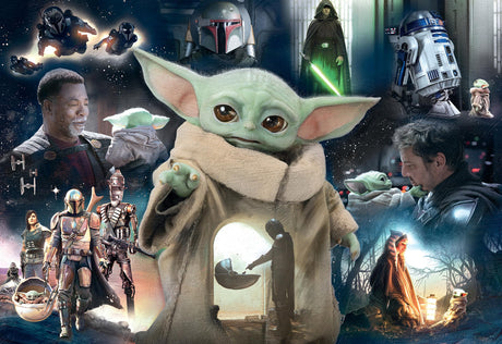 Buffalo Games - Star Wars - Grogu's Journey - 2000 Piece Jigsaw Puzzle for Adults -Challenging Puzzle Perfect for Game Nights - Finished Size is 38.50 x 26.50 Buffalo Games