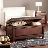 SEI Furniture Amherst Trunk Coffee Table w/ Storage, Brown SEI Furniture