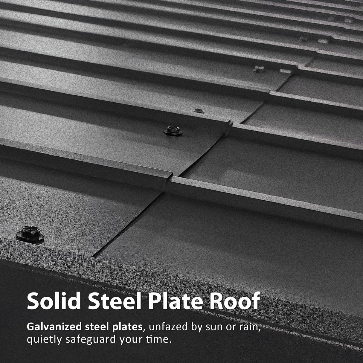 Macrout 12'x14' Outdoor Gazebo, Heavy Duty Pergola with Sloped Metal Roof and Aluminum Frame, Permanent Gazebos for Patio, Decks, Backyard, Garden, 4756 (Sloped Roof + Brown Frame, 12'x14') M MACROUT