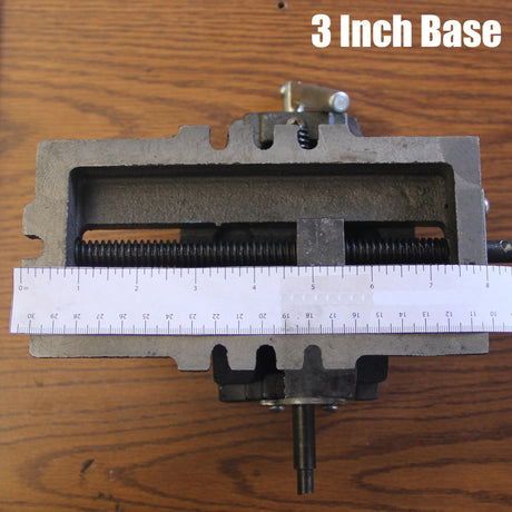 HFS(R) 3" Cross Slide Vise Drill Press Metal Milling 2 Way X-Y Heavy Duty Clamp Machine HFS