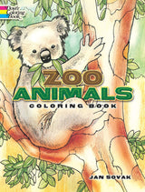 Zoo Animals Coloring Book Dover Publications