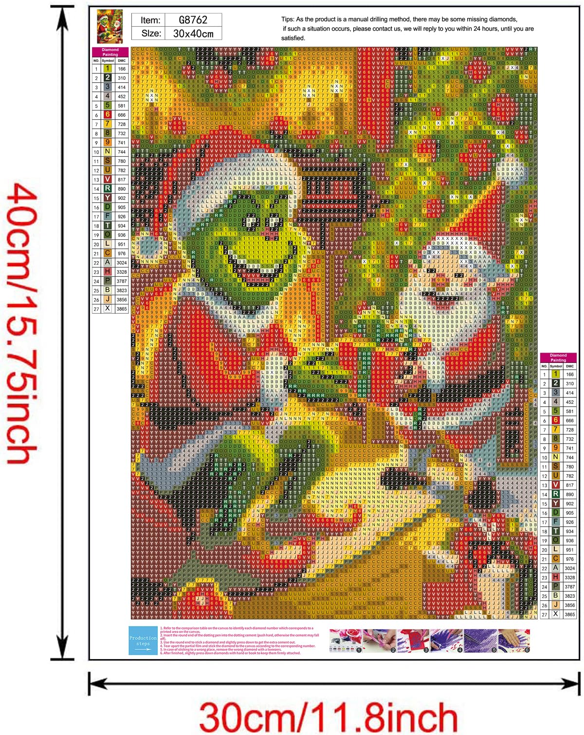 Christmas Diamond Painting Kits for Adults - 5D DIY Diamond Art Kits for Beginners, Winter Diamond Dots Art Crafts Great for Home Wall Decor and Holiday Gifts 12X16 Inch Apcufir