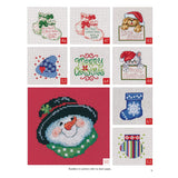 Leisure Arts Cross Stitch Holiday Ornaments Galor Cross Stitch Book- Pattern Kits from Snowmen to Elves to Woodland Creatures, 98 Christmas Ornaments Design. LEISURE ARTS