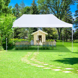 COBIZI 10x20 Pop Up Canopy with 6 Sidewalls, Conical Party Tent 10x20 with 3 Adjustable Height Waterproof, UV-Resistant with Carry Bag, Sandbag, Stake, Tents for Parties, Commercial (Frame Upgraded) COBIZI