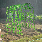 Large Garden Arch Trellis Tunnel Trellis for Climbing Plants Outdoor Vegetables Like Squash Cucumber and Grape Vilege