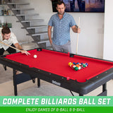 GoSports Regulation Billiards Balls Complete Set of 16 Professional Balls GoSports