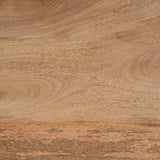 SIMPLIHOME Demy Industrial 18 Inch Wide Metal and Wood Accent Side Table in Natural, Black, Fully Assembled, For the Living Room and Bedroom SIMPLIHOME