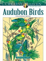 Creative Haven Audubon Birds Coloring Book (Adult Coloring Books: Animals) Dover Publications