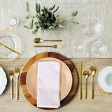 12-Pack Hemstitched Dinner Napkins Oversized 20x20 - Cotton Fabric Tailored with Mitered Corner - Ideal for Events and Regular Use - White THE BEER VALLEY